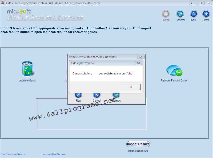 Aidfile Recovery Software 3.7.7.9 Full