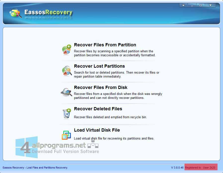 Eassos Recovery 4.4.0.435 Full