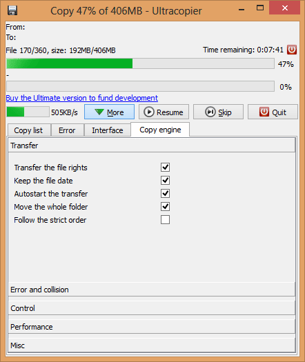 Ultracopier 2.2.6.0 Free Download Full