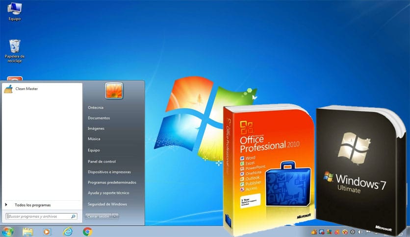 Windows 7 SP1 Ultimate With Office 2010 Full