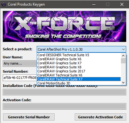 CorelDRAW (All Products) Keygen Activator Full