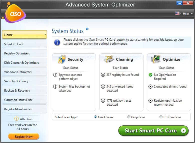 Advanced System Optimizer 3.81 Full