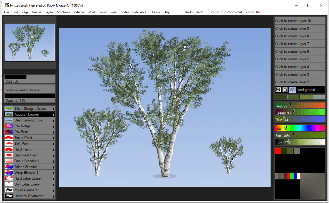 Pixarra TwistedBrush Tree Studio 4.17 Full