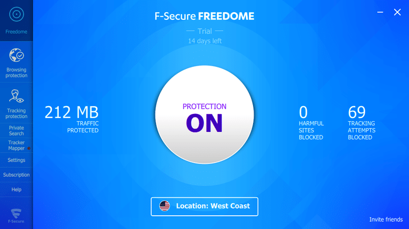 F-Secure Freedome VPN 2.64.767 Full