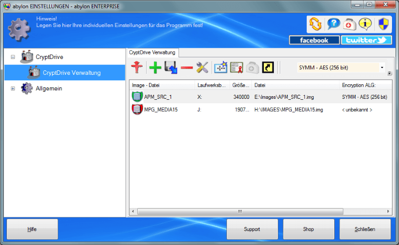 Abylon CRYPTDRIVE 23.60.09.3 Free Download Full