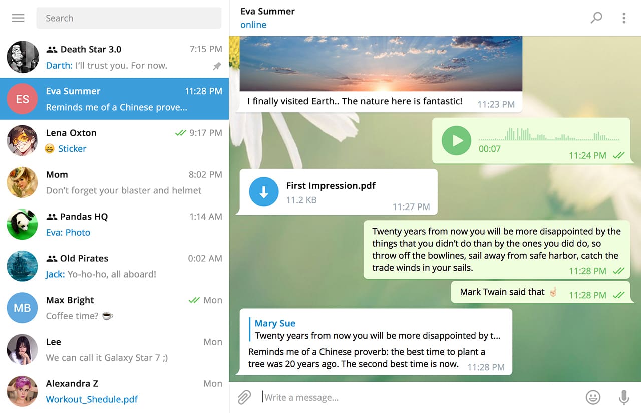 Telegram Desktop 4.11.6 Free Download Full