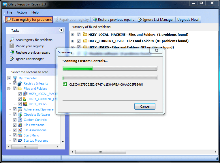 Glary Registry Repair 6.0.1.3 Free Download