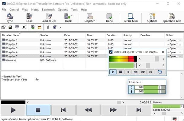NCH Express Scribe Pro 12.18 Free Download