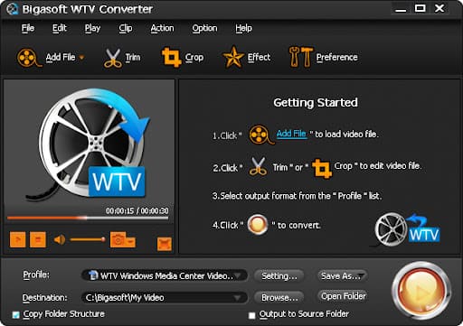 Bigasoft WTV Converter 5.7.2.8768 Full