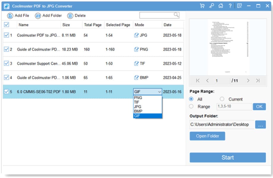 Coolmuster PDF to JPG Converter 2.4.11 Full