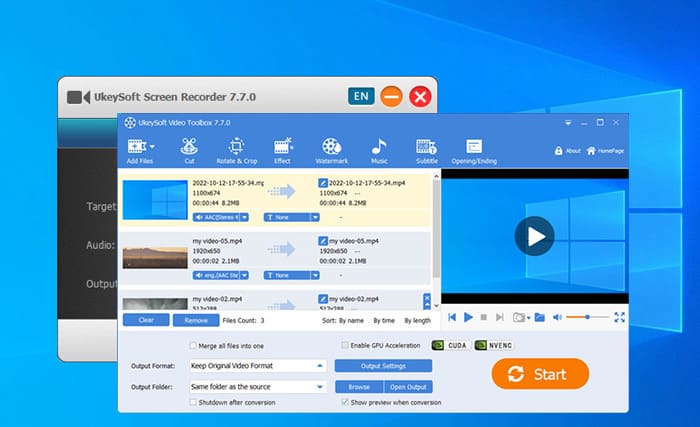 UkeySoft Screen Recorder 8.0.0 Free Download Full