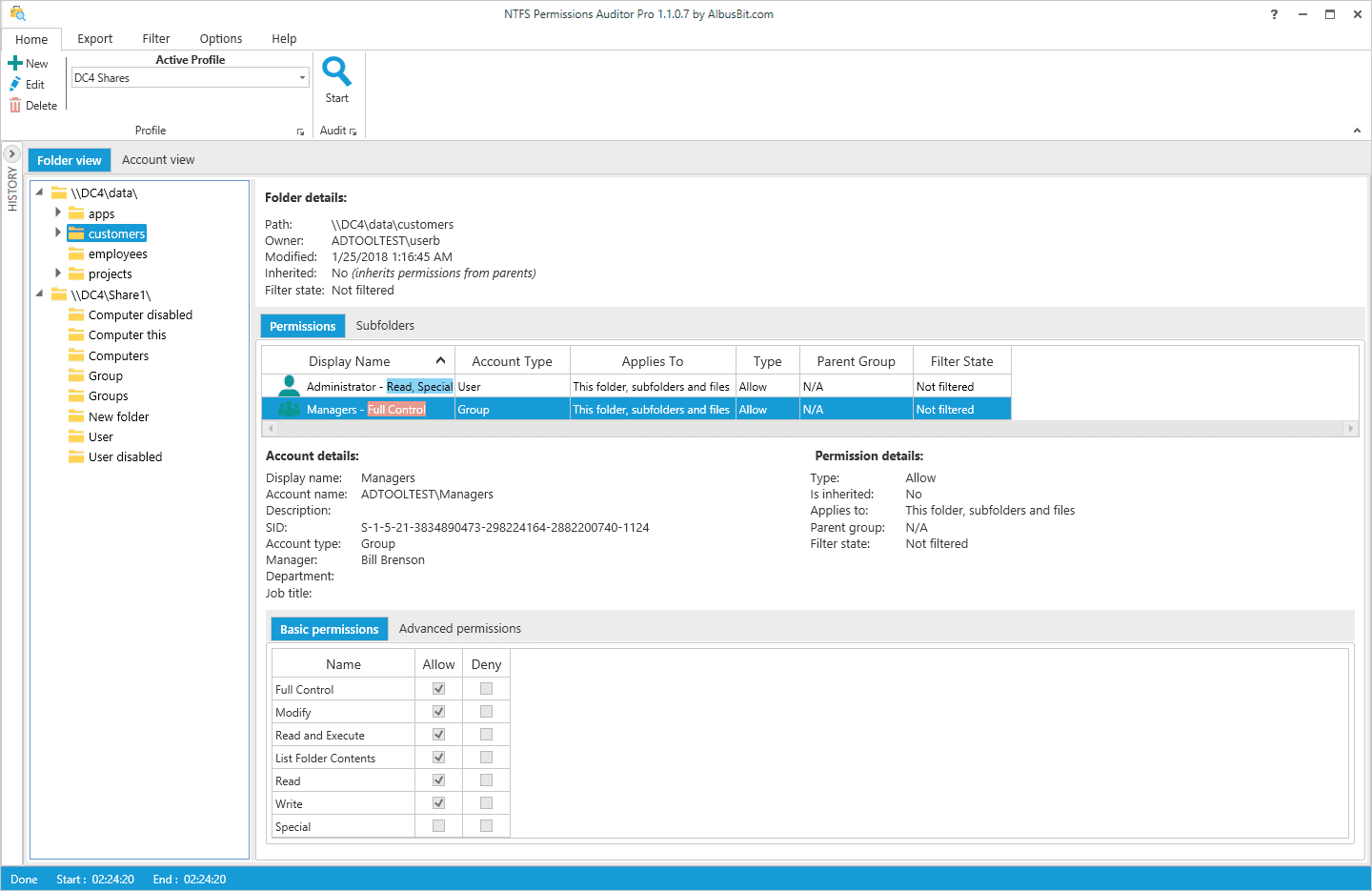 NTFS Permissions Auditor Pro 24.3.9 Full