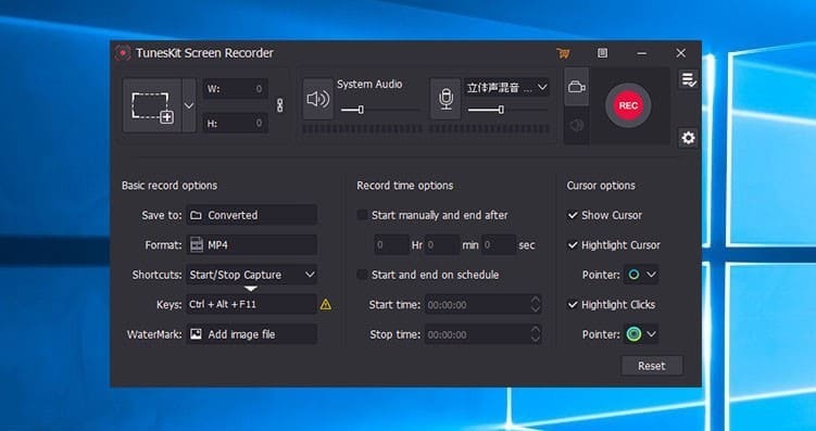 TunesKit Screen Recorder 2.5.0.56 Full
