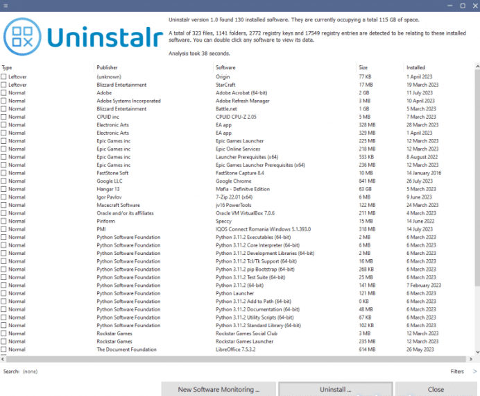 Uninstalr 2.3 + Portable